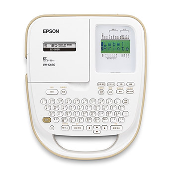 EPSON LW-K460 手持式杏色典雅標籤機